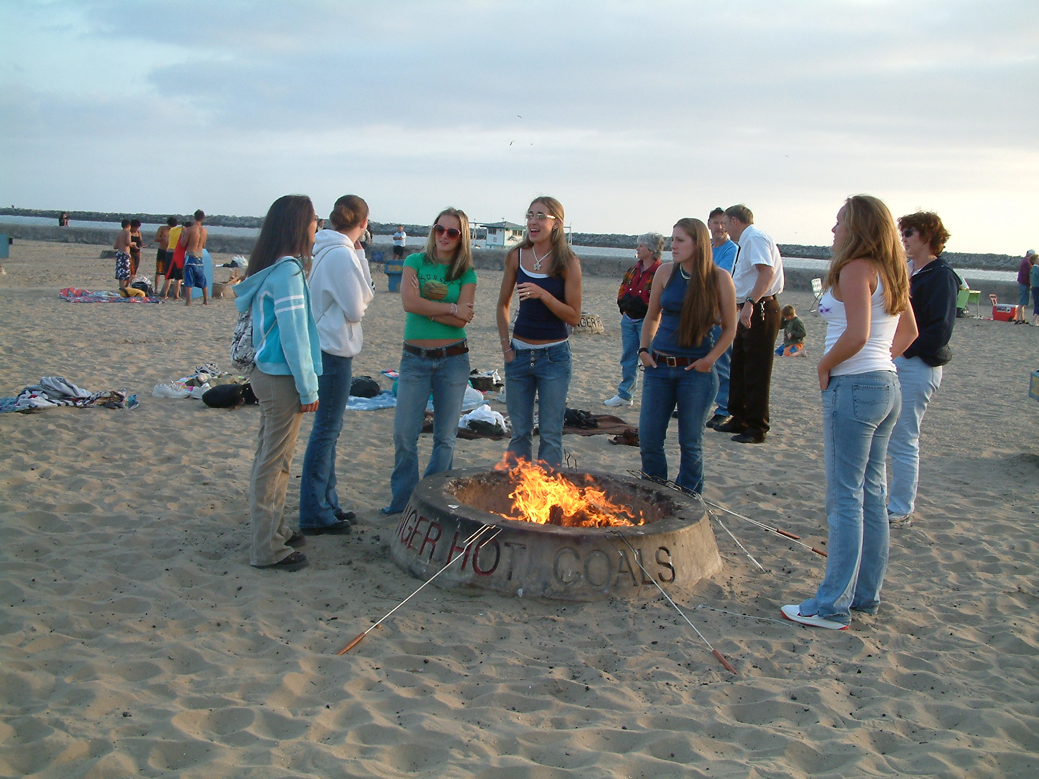 High School Graduation Anaheim Trip Beach